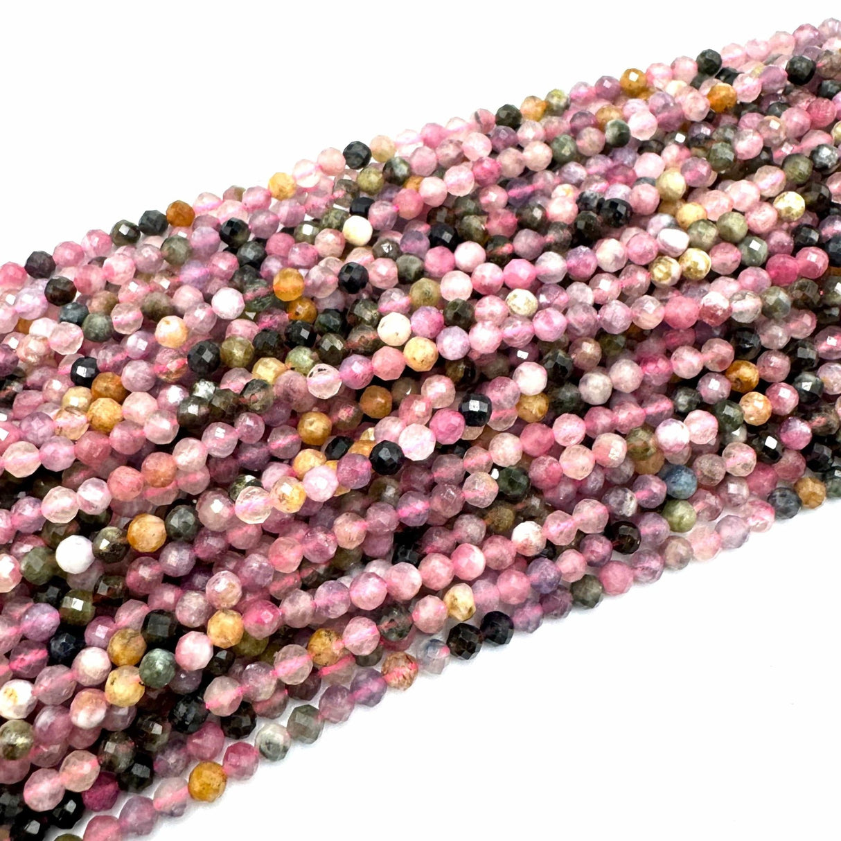 Turmalin Perler – Facetteret (4mm) Grade A - Uniq Perler - 578900