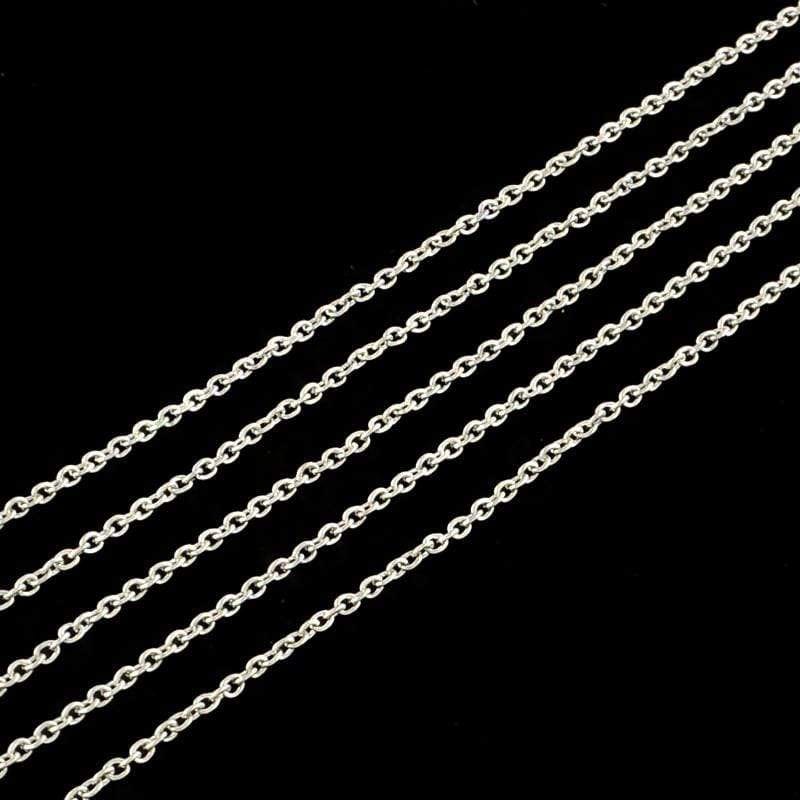 Vandfast Stål Ankerkæde – 2x1,5x0,4mm (25m) - Uniq Perler - 465404