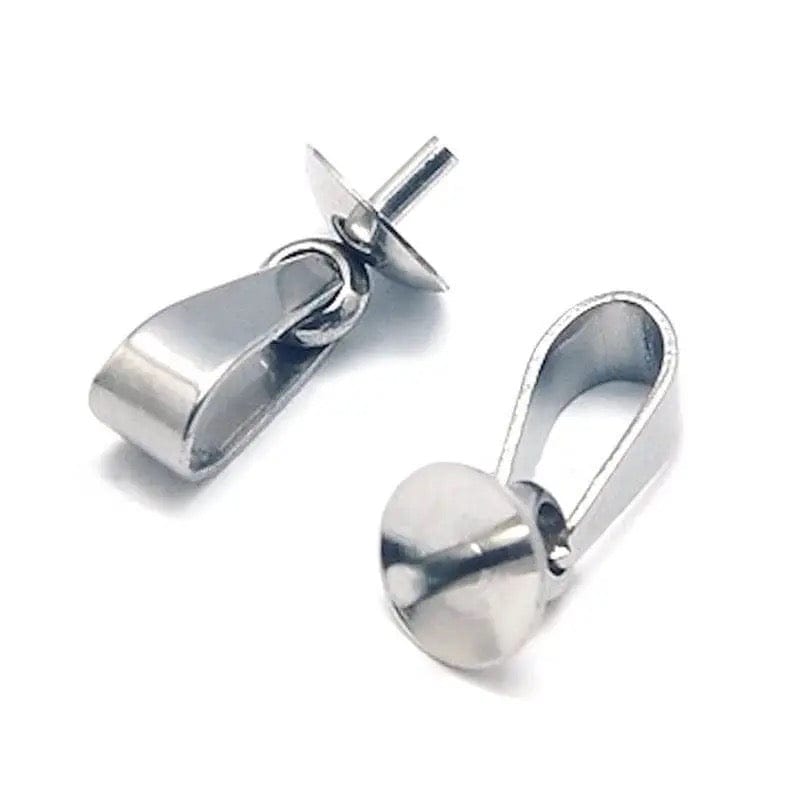 Vandfast Stål Bail - 6mm, 6 stk - Uniq Perler - 7348877