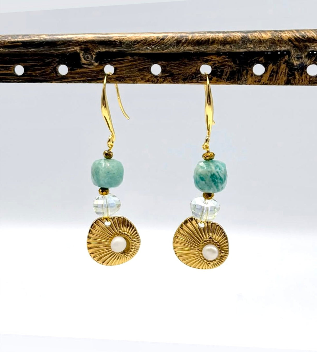 Vandfast Vedhæng Til Cabochon – 18K Forgyldt Stål (15x15,5mm) - Uniq Perler - 115742