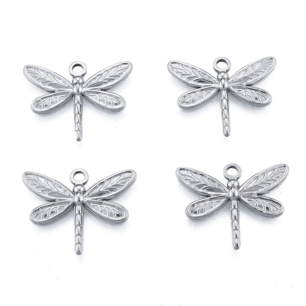 Vandfaste Guldsmede Vedhæng - Stål (20x25mm) 2 stk - Uniq Perler -