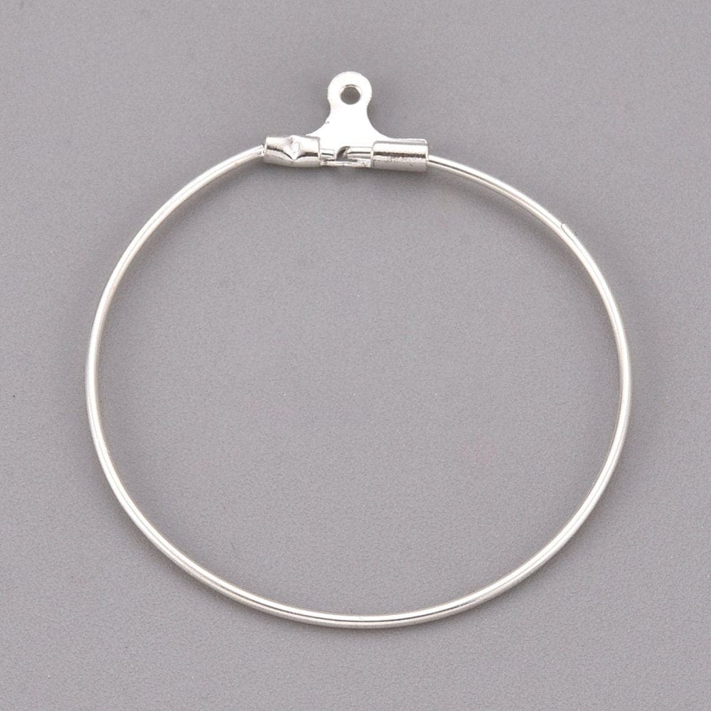 Vedhæng Med Øje Str. 34x31mm (6 Stk) - Uniq Perler - 0000014773