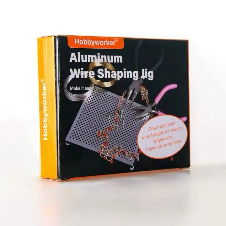 WigJig Wire Sæt – (14,5x11,5x1,5cm, 30 Pinde) - Uniq Perler - 113856