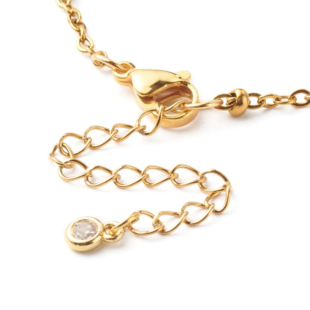 Armbåndssæt Med 2 X Armbånd I Forgyldt Stål - Uniq Perler - 98416132