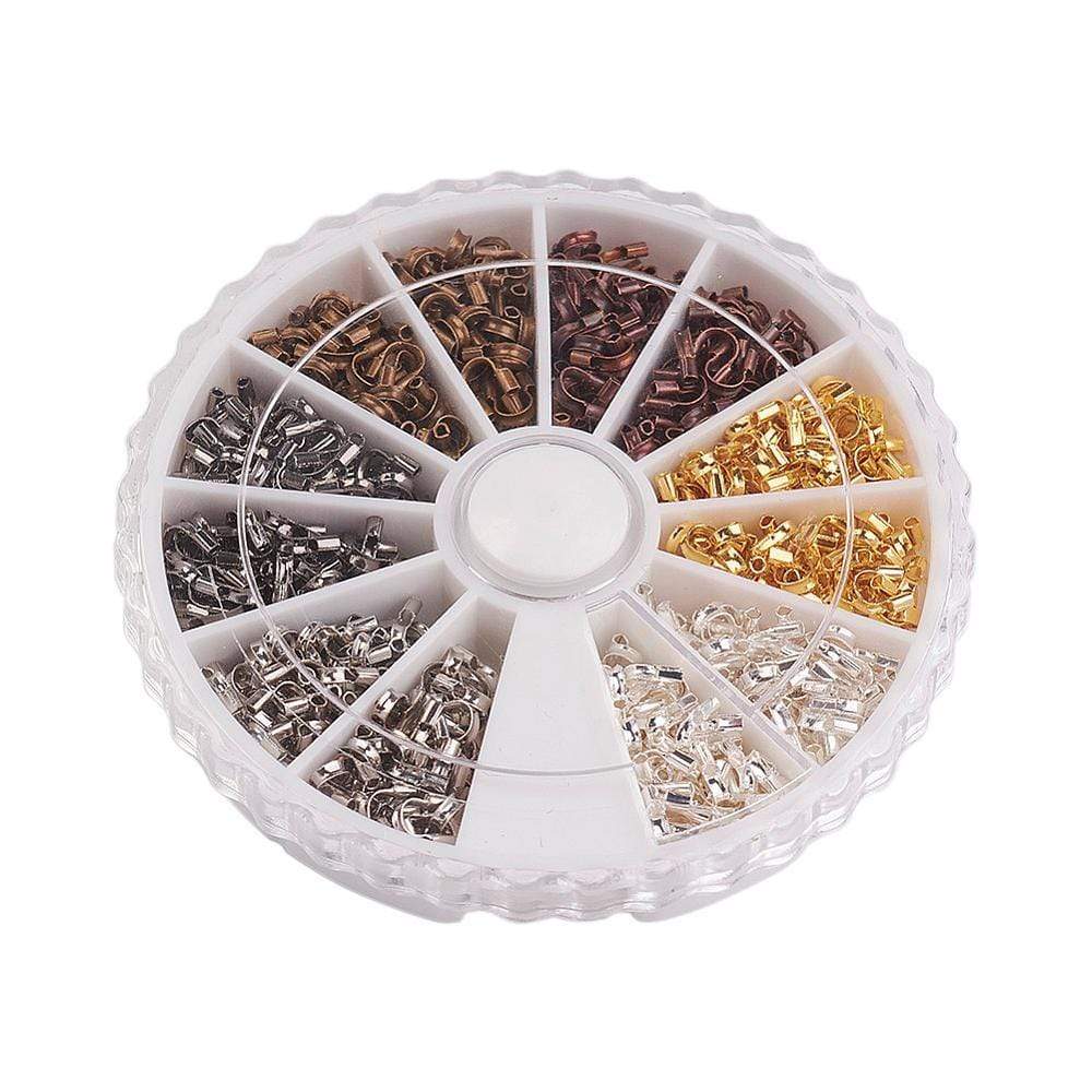 DIY Sæt: Wire Beskyttere I Assorteret Farver, (540 Dele) - Uniq Perler - 357998643