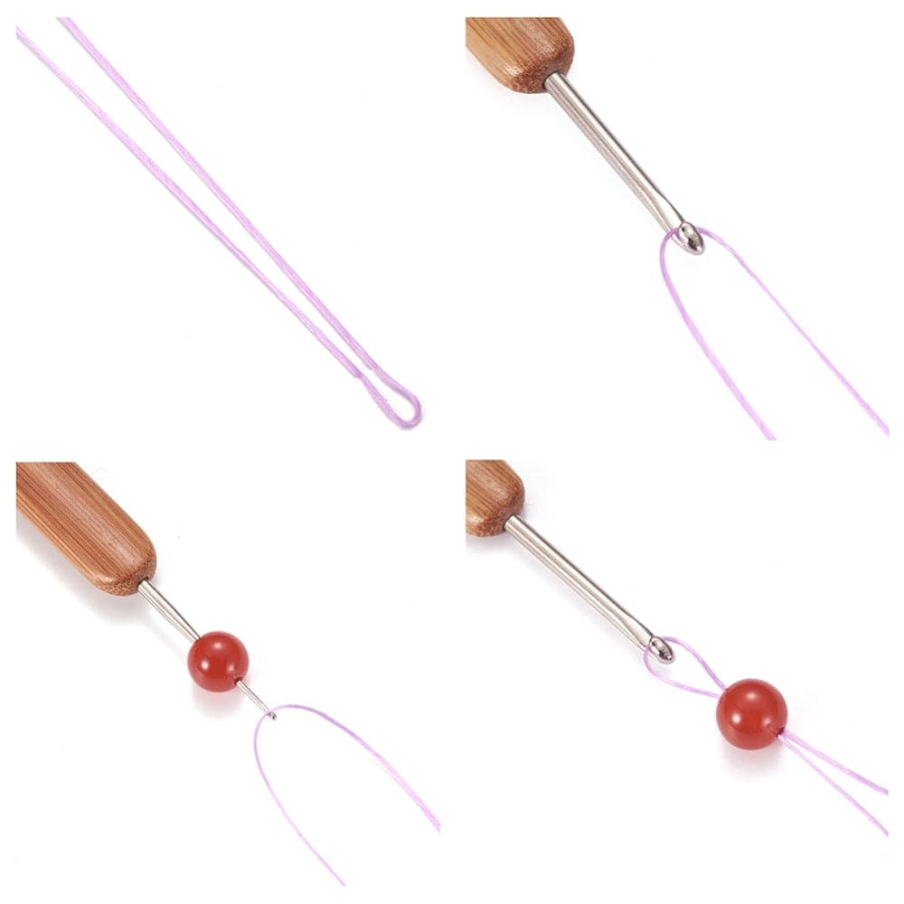 Elastiksnor – Hvid, Flad (0,8mm, 60m) - Uniq Perler - 6774478