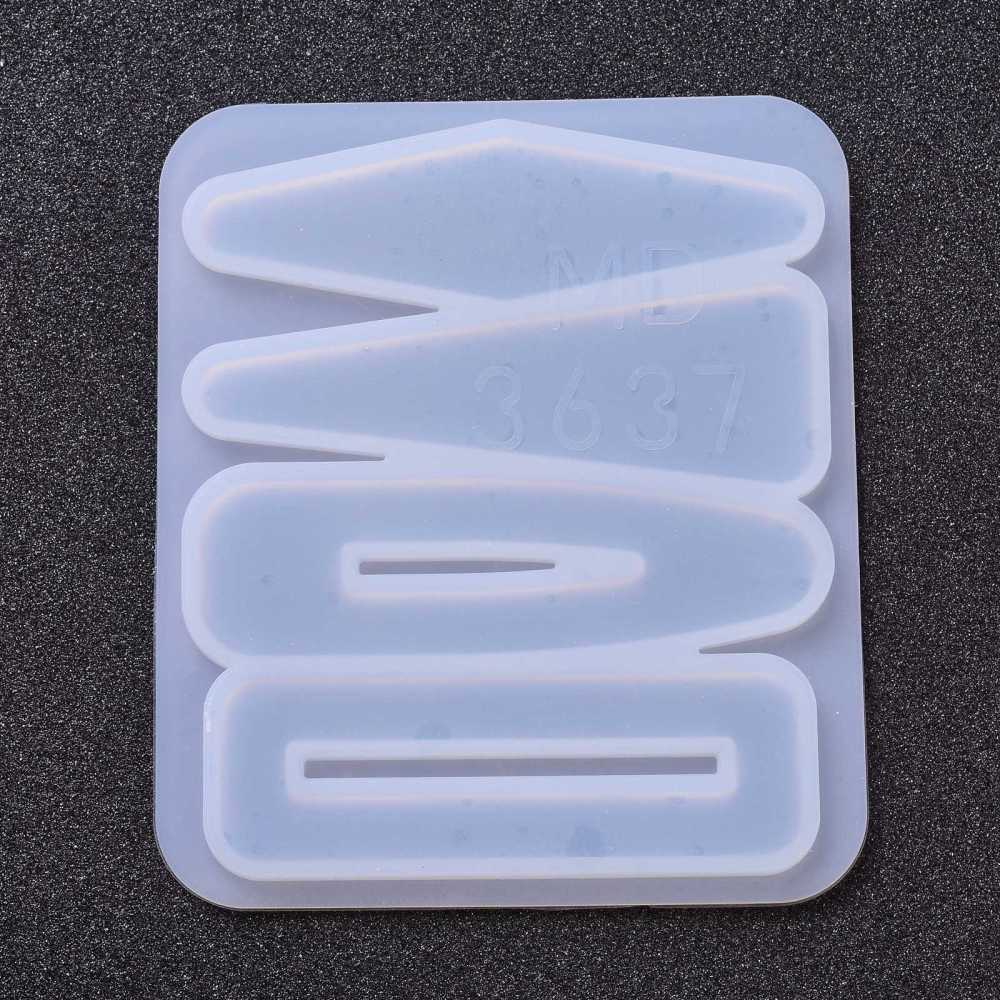 Form Til Støbning Af Hårspænder (70 - 76mm) - Uniq Perler - 0000008066