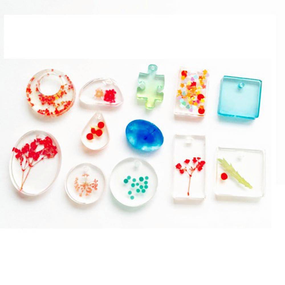 Forme Til Forskellige Formet Resin Vedhæng (28x22x7,5cm) - Uniq Perler - 125512