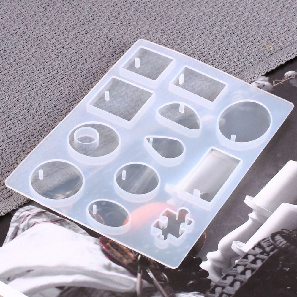 Forme Til Forskellige Formet Resin Vedhæng (28x22x7,5cm) - Uniq Perler - 125512