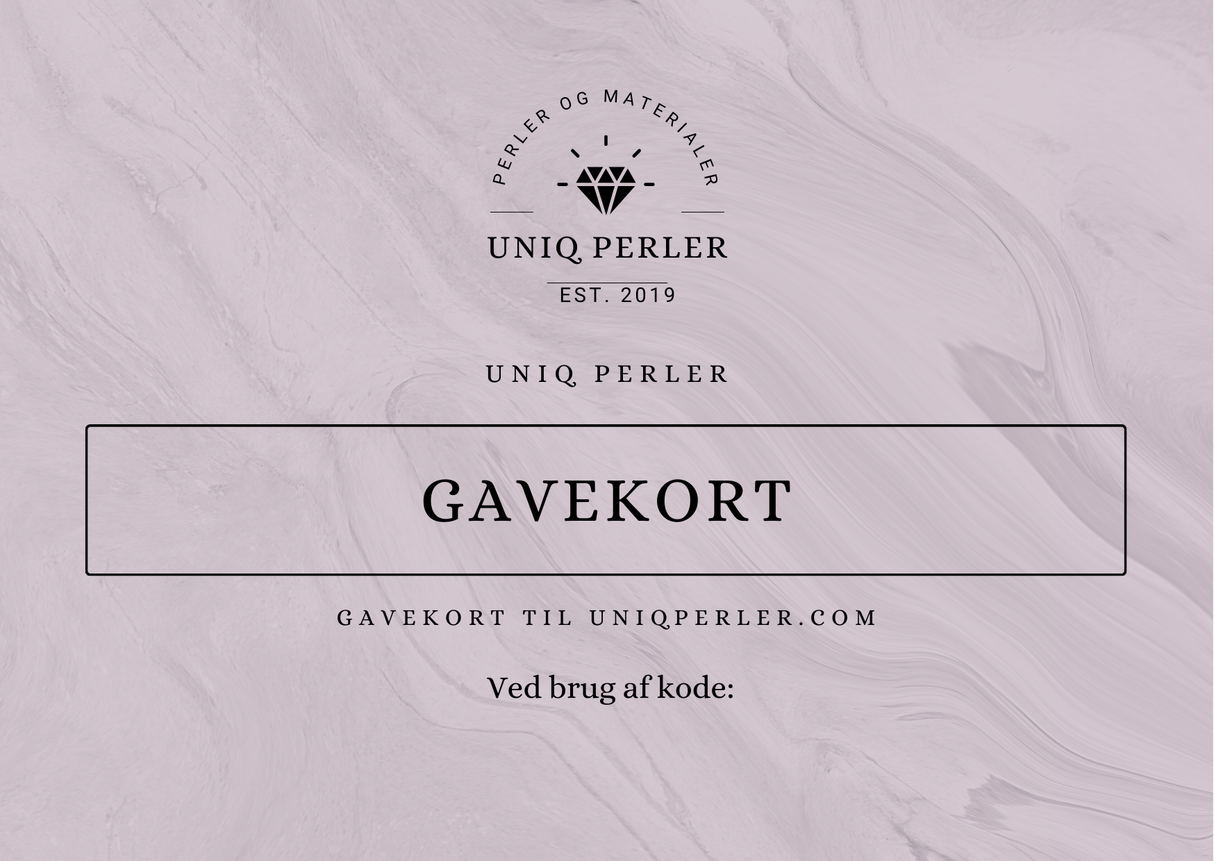 Gavekort - Uniq Perler - 0000013573
