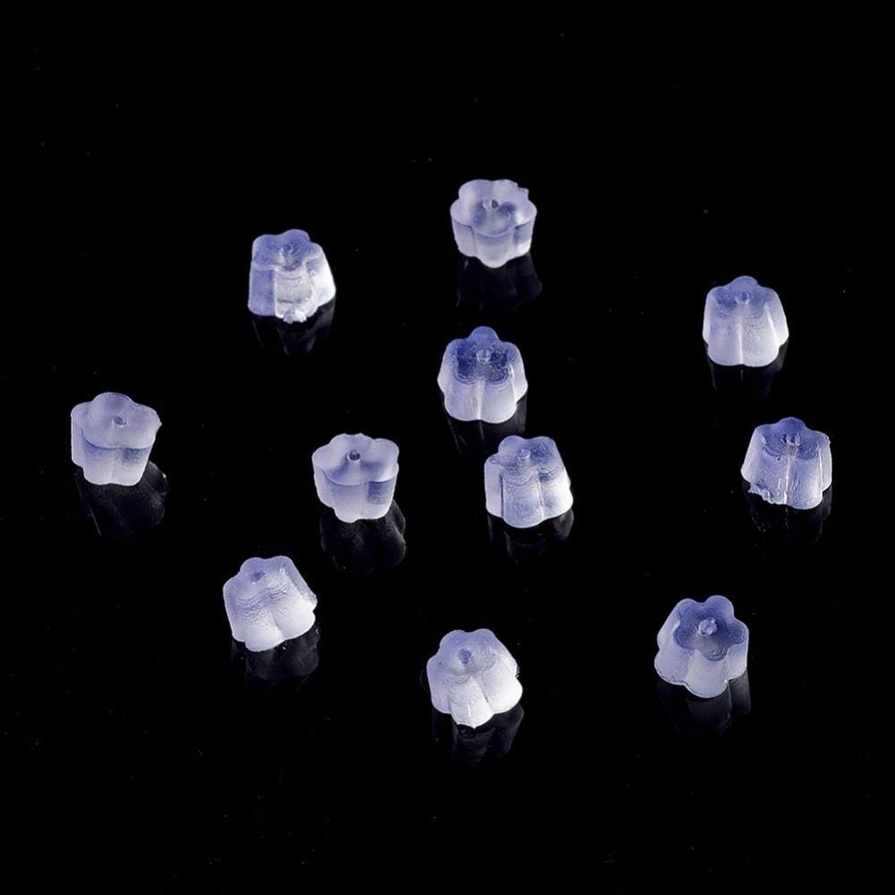 Gummi Bagstopper I Kasse - (4x4mm), Ca. 500 stk - Uniq Perler - 0000013329