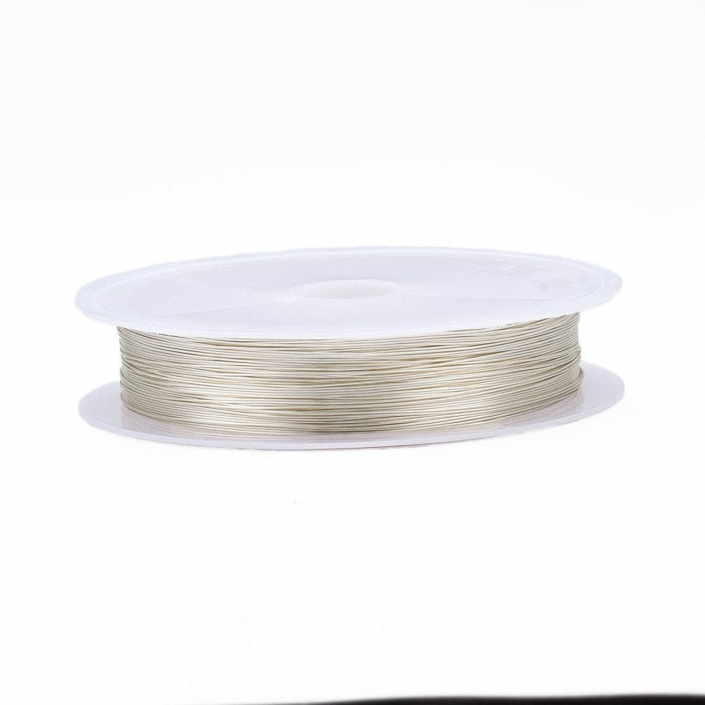 Kobber Wire – Langtidsholdbar Forsølvning (0,3mm, 15,6m) - Uniq Perler - 1600636842