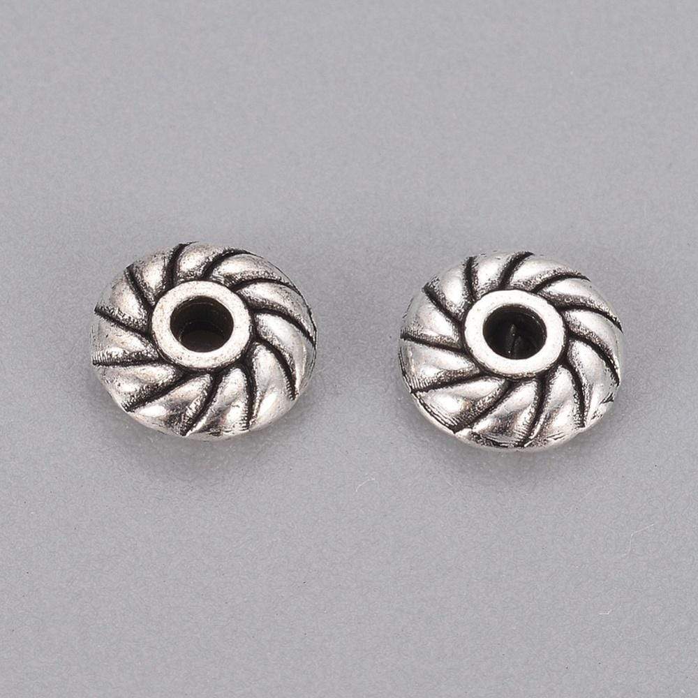 Metal Perler Med Tvist, 6mm, 20 Stk - Uniq Perler - 0000005290, 913475045688912512559856