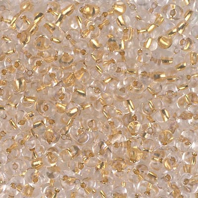 Miyuki Berry Beads, BB - 195, 24k Gold Lined, 20gr - Uniq Perler - 10937