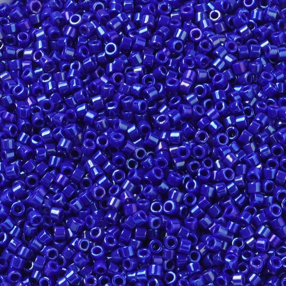Miyuki Delica Perler, DB 216, Opaque Luster Cobalt, 11/0 - Uniq Perler - 12478