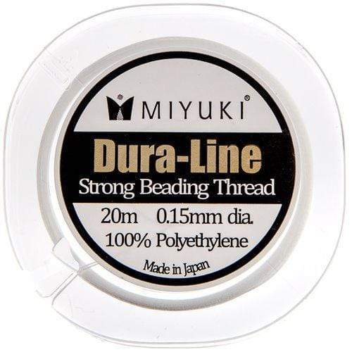 Miyuki Dura - Line Tråd – Hvid (0,15 mm) - Uniq Perler - 13830