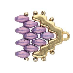 Miyuki Super Duo endestykke, 2 Stk - Uniq Perler - 0000004560