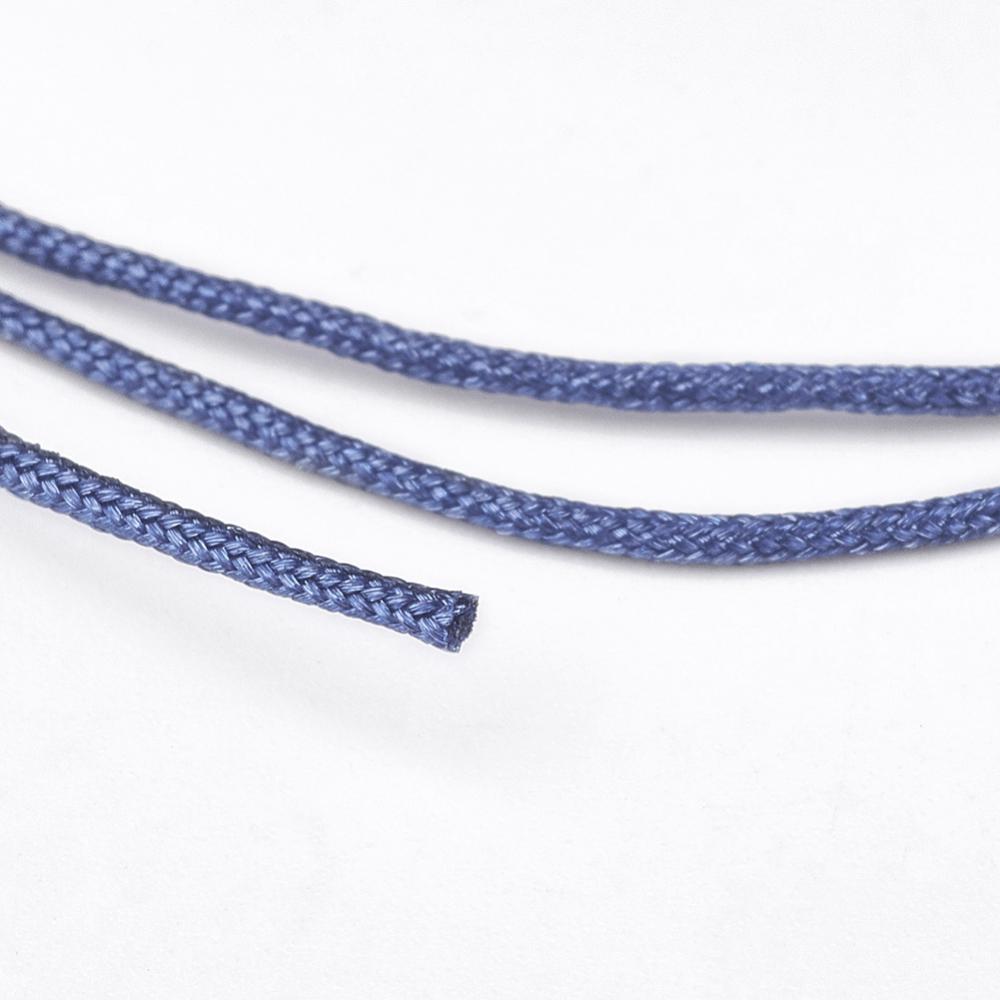 Nylonsnor – Midnats Blå (0,8mm, 8m) - Uniq Perler - 3361