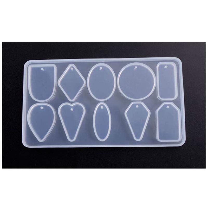 Silikone Form Til Resin Vedhæng - Uniq Perler - 124412