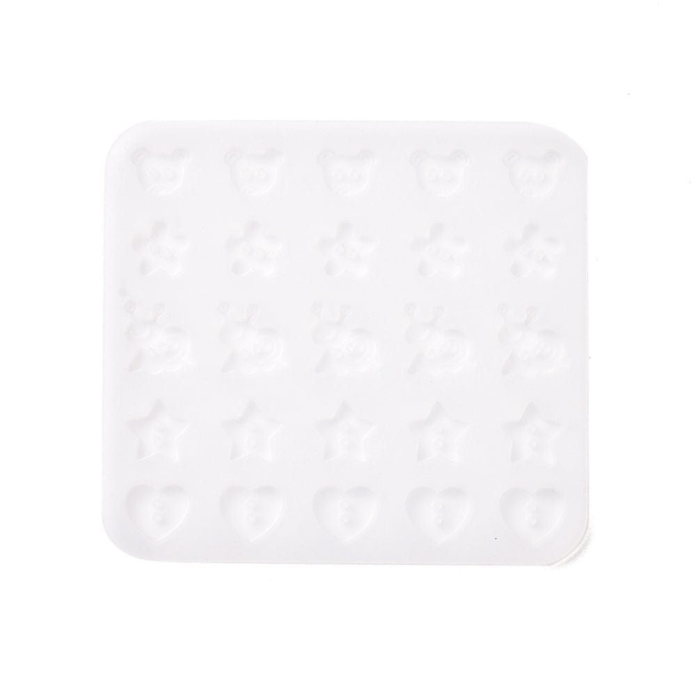 Silikone Form Til Støbning Af Resin Dyr, Blomster, Stjerner, M.M - Uniq Perler - 291108145679916942069845