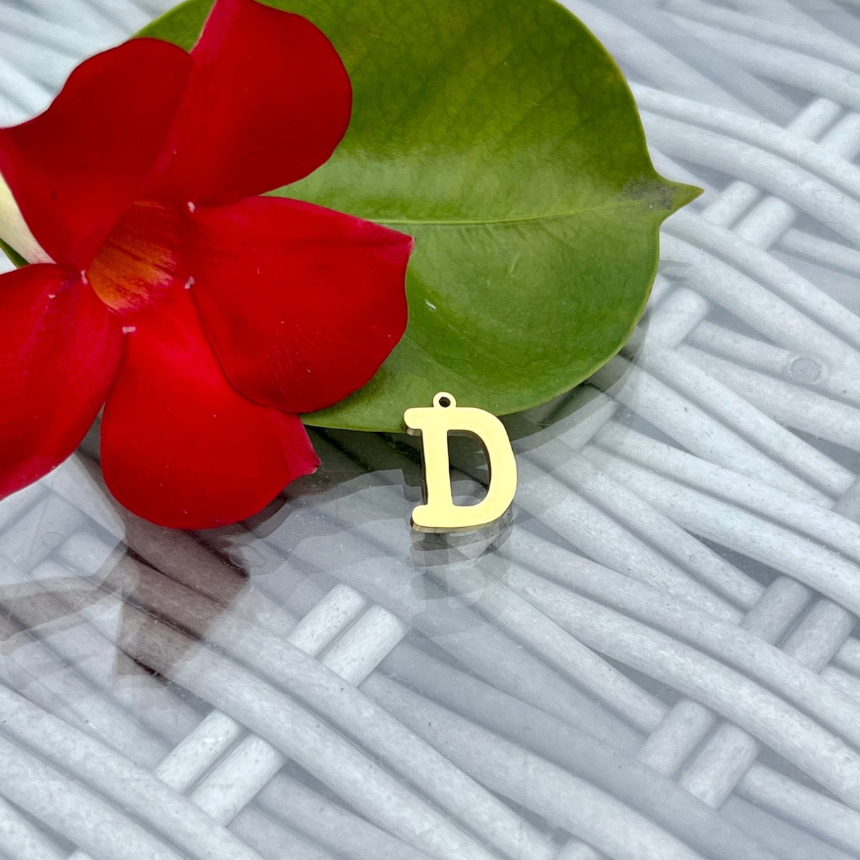 Smukke Stål Bogstaver Til Evt. Halskæde Vedhæng M.M. - Uniq Perler - 11955