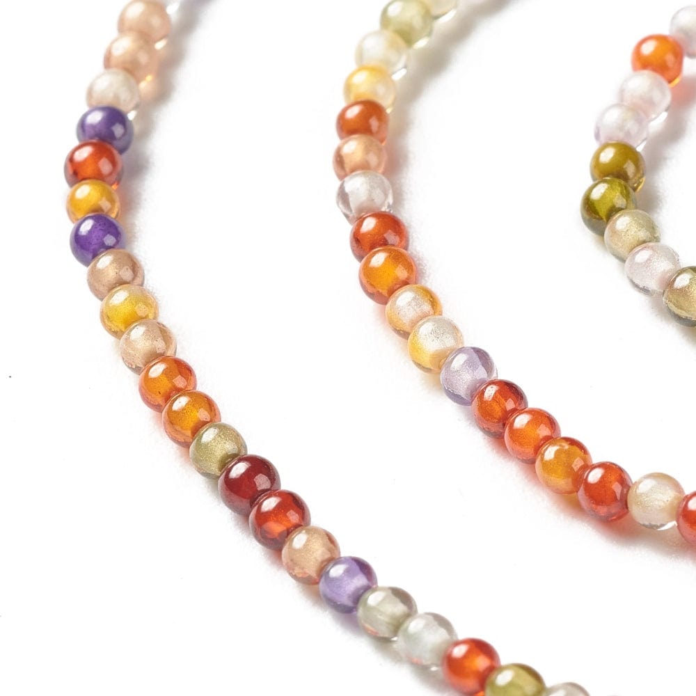 Zirkonia Perler – Farve Mix, Runde (2 - 2,5mm) - Uniq Perler - 10458