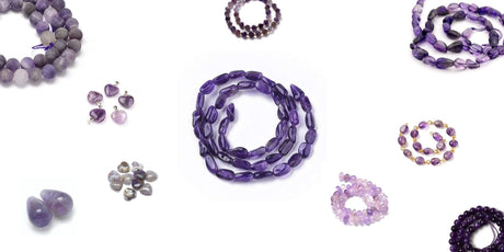 Lær ametyst sten bedre at kende - Uniq Perler