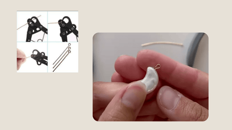 Lær at lave et øje med looping tang - Uniq Perler
