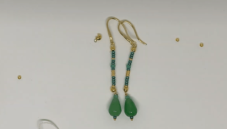 Lær at lave øreringe med Miyukiperler - Uniq Perler