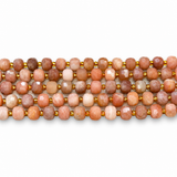 Sonnenstein Perlen – Facettierte Rondelle (8x6-6,5mm)