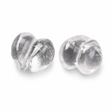 Rock Crystal Beads – Heart, Transparent (11x12x8.5mm) 2 pcs.