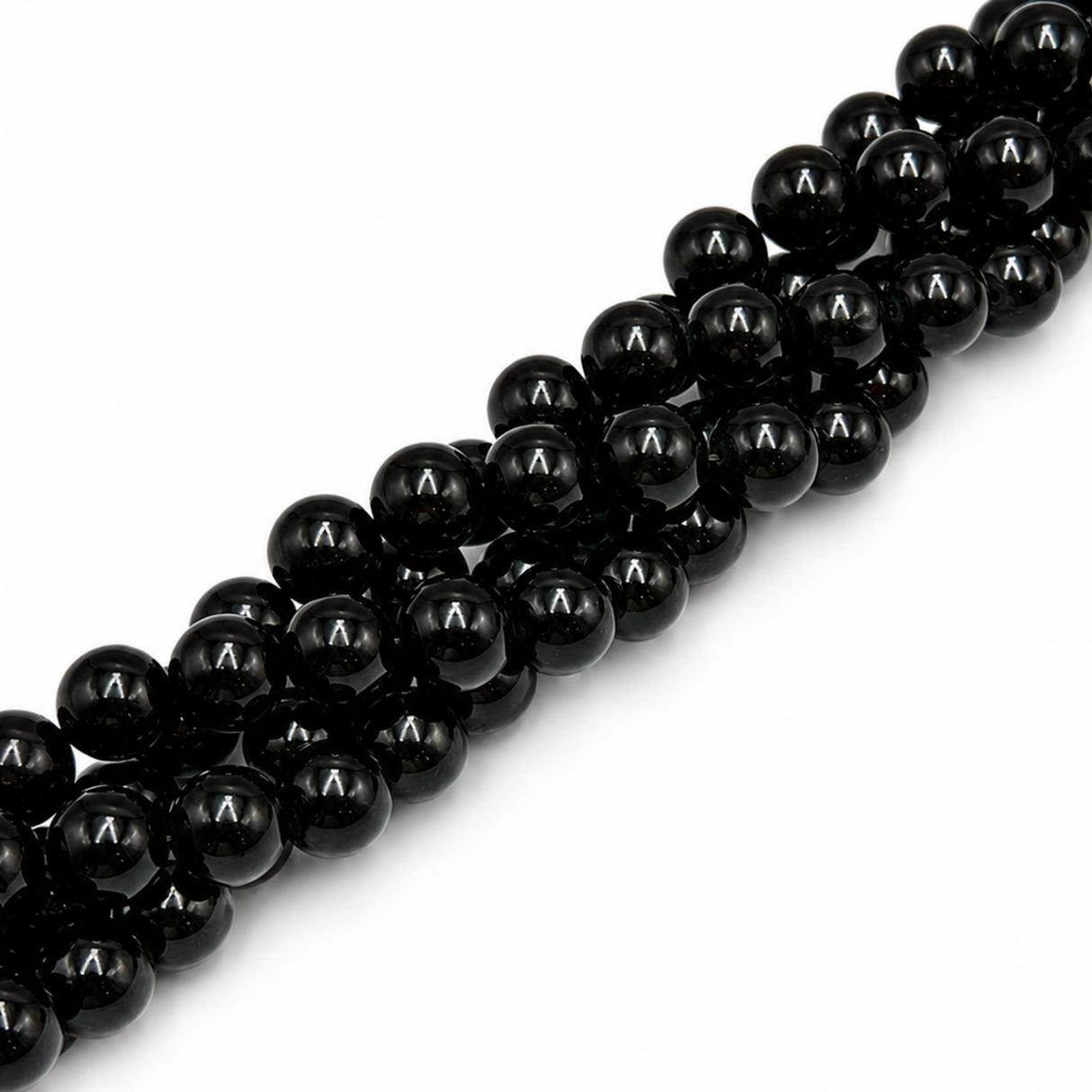 Jade Beads – Round, Blue (14mm) 