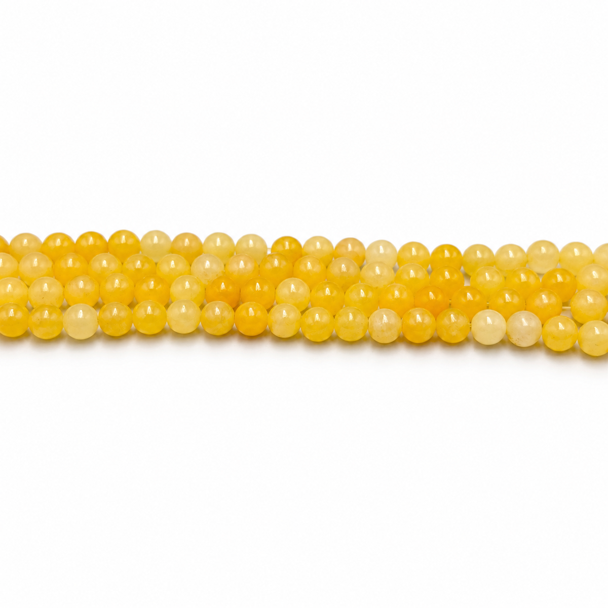 Jade Perler – Gul, Runde (6mm)