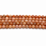 Solsten Perler – Orange, Runde (8mm)