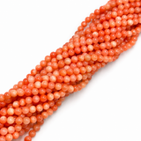 Jade Beads – Light Salmon, Round (6mm)