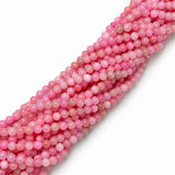 Jade Beads – Pink, Round (6mm)