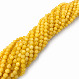 Jade Beads – Gold, Round (10mm)