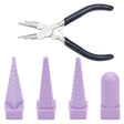 6 i én Wire Looping Tang Med Tårnsæt - Uniq Perler - 113538