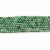 Aventurin Perlen – Grün, Facettiert, Grade A (4mm)