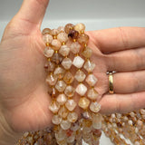 Citrin Pärlor – Bicone, Grade B (8mm)