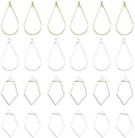 80 dele vedhæng, ass. modeller, størrelser osv. - Uniq Perler - 113714