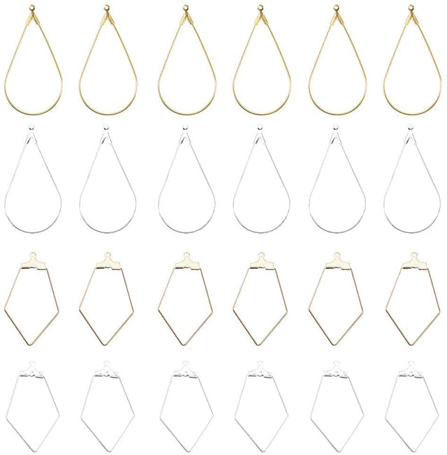 80 dele vedhæng, ass. modeller, størrelser osv. - Uniq Perler - 113714