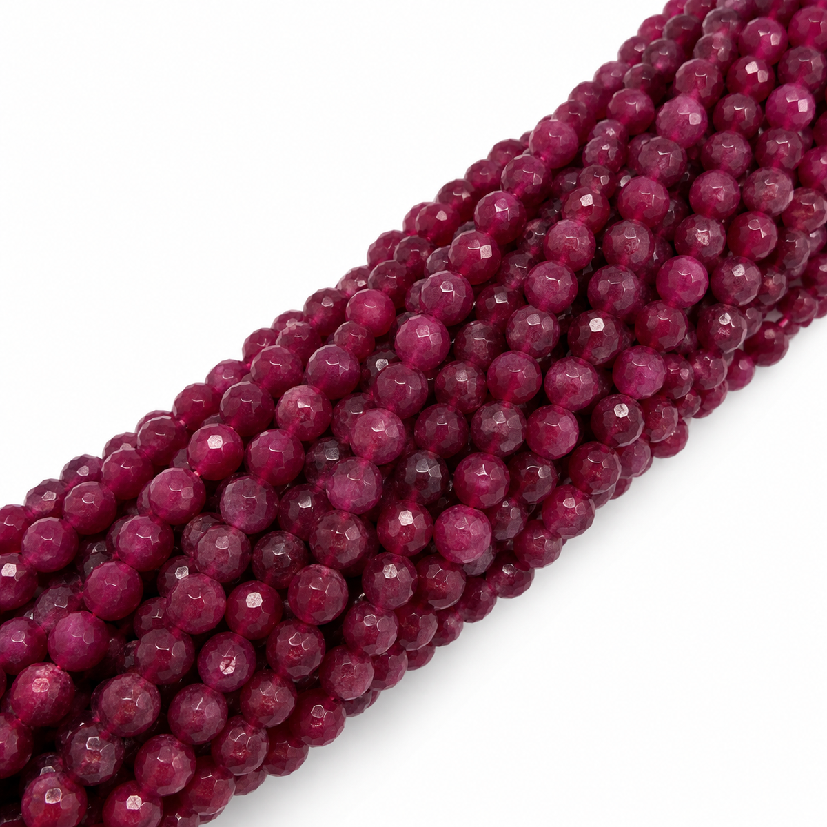 Ruby Beads – Faceted, Grade A (3mm)