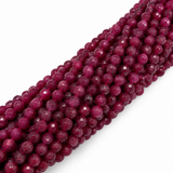 Ruby Beads – Faceted, Grade A (3mm)