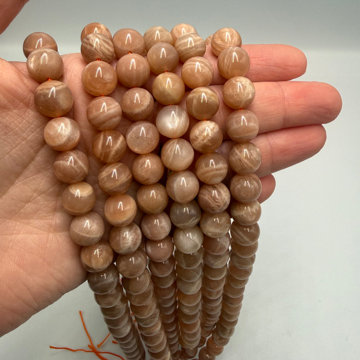 Sunstone Beads – Round (10mm)