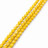 Jade Beads – Gold, Round (10mm)