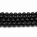 Jade Beads – Round, Blue (14mm) 