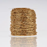 Paperclip Chain - Gold-Plated Steel (17x7x2mm)