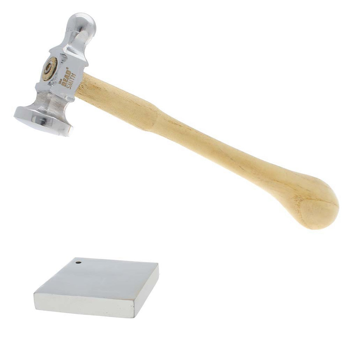 Smykkehammer med Stålblok – Beadsmith (28mm)