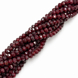 White Jade Beads – Coconut Brown, Faceted, Pumpkin Shape (9.5~10x7~8mm)